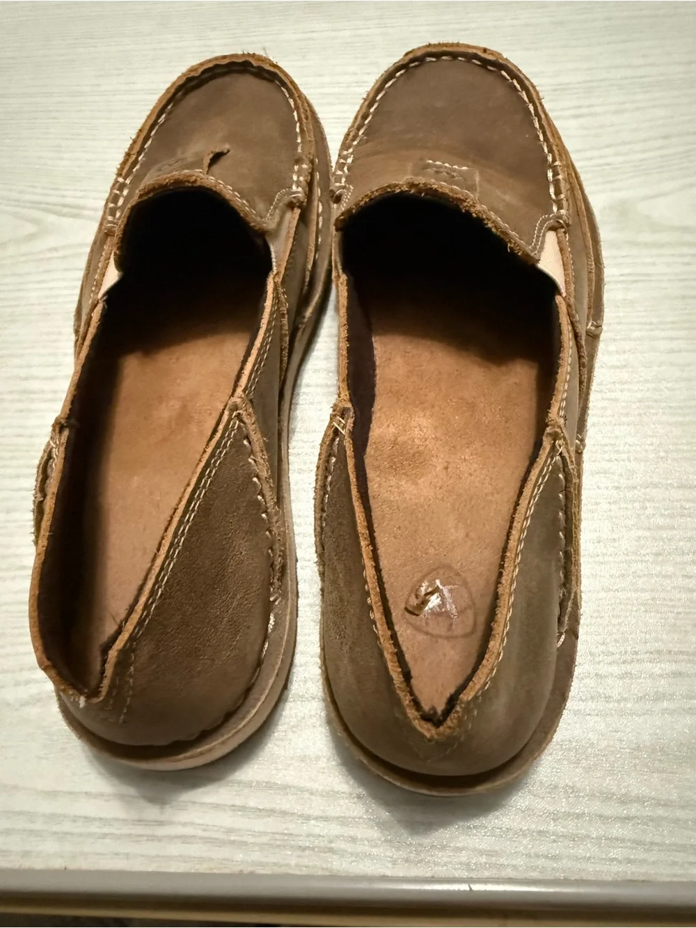 Ariat suede upper